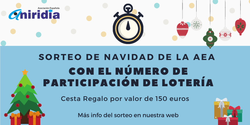 Sorteo de navidad Lotería Nacional Aniridia