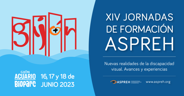Cartel informativo de XIV Jornadas de formación ASPREH.